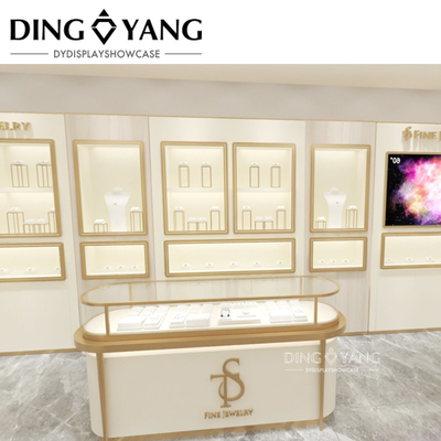 Diamond Jewellery Showroom Design Combination Of Practicality And Beauty